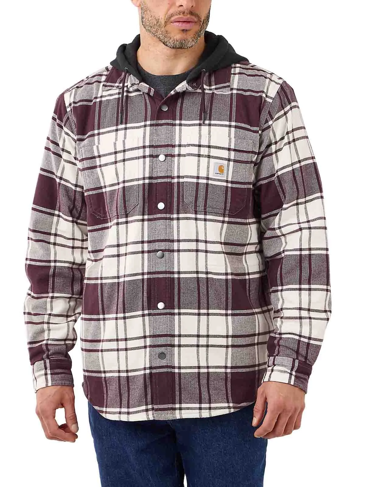 105621&#x20;Work&#x20;Shirt&#x20;Jacket&#x20;Flannel&#x20;Fleece&#x20;Lined&#x20;-&#x20;Carhartt