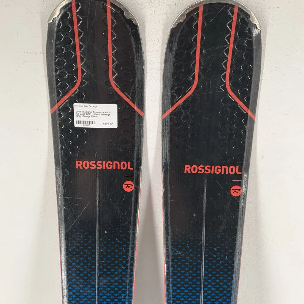 2019 Rossignol Experience 88 Ti w/ Look SPX 12 Demo Bindings