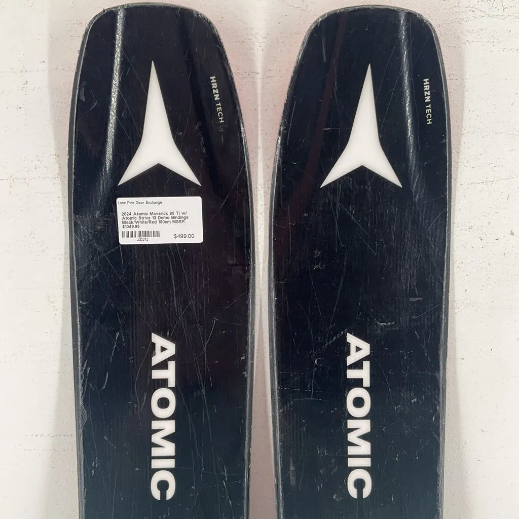 2024 Atomic Maverick 95 Ti w/ Atomic Strive 13 Demo Bindings