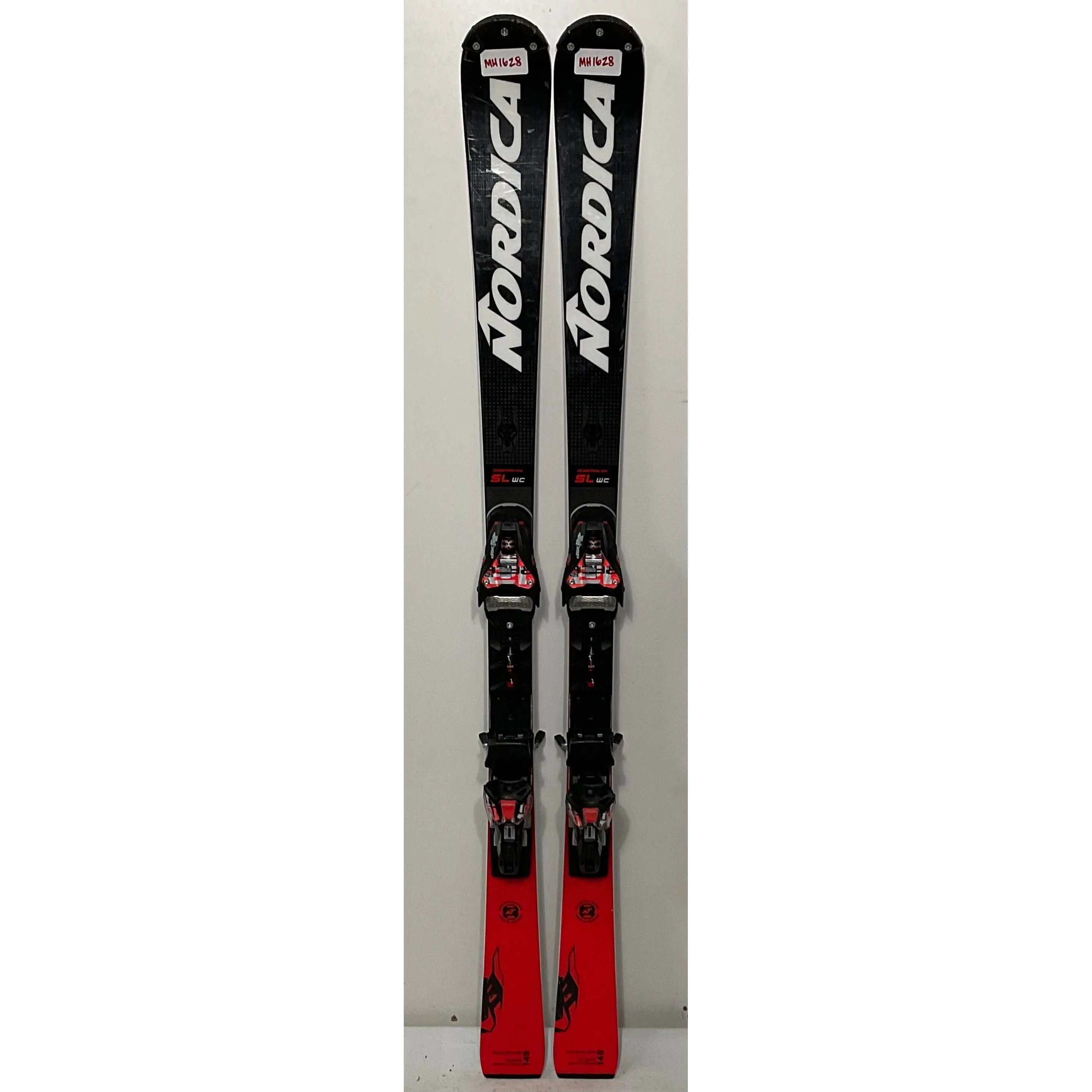 2024 Nordica Dobermann SL WC 149cm Skis w/ Xcomp12 Bindings