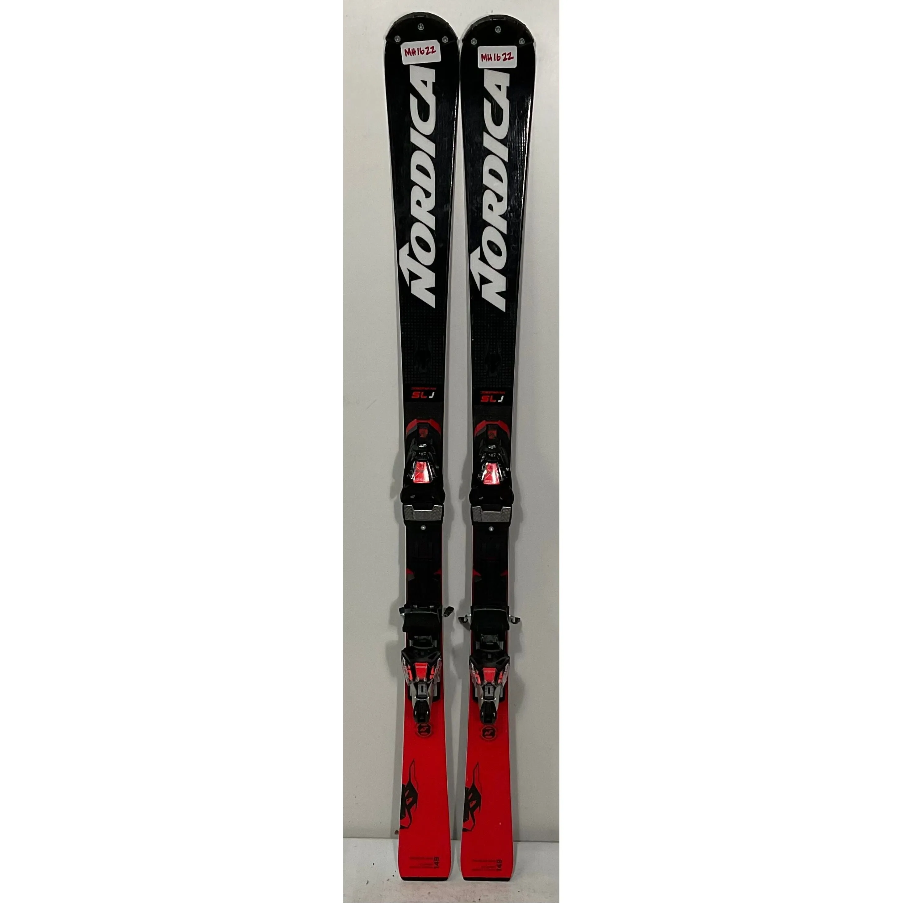 2024 Nordica Dobermann SLJ 149cm Jr Skis w/ TCX10 Bindings