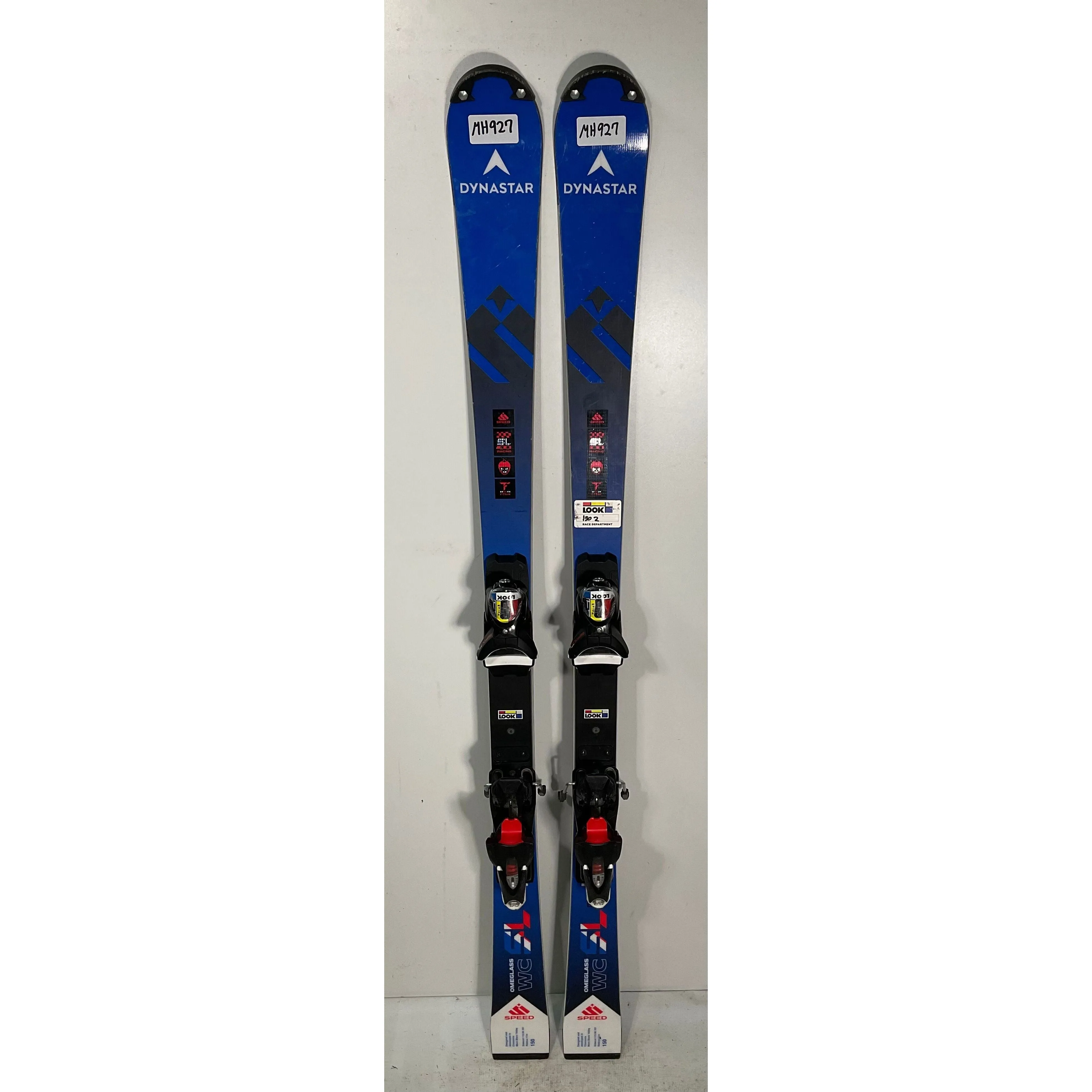 2025 Dynastar Speed Omeglass WC SL 150cm Skis w/ SPX12 Bindings