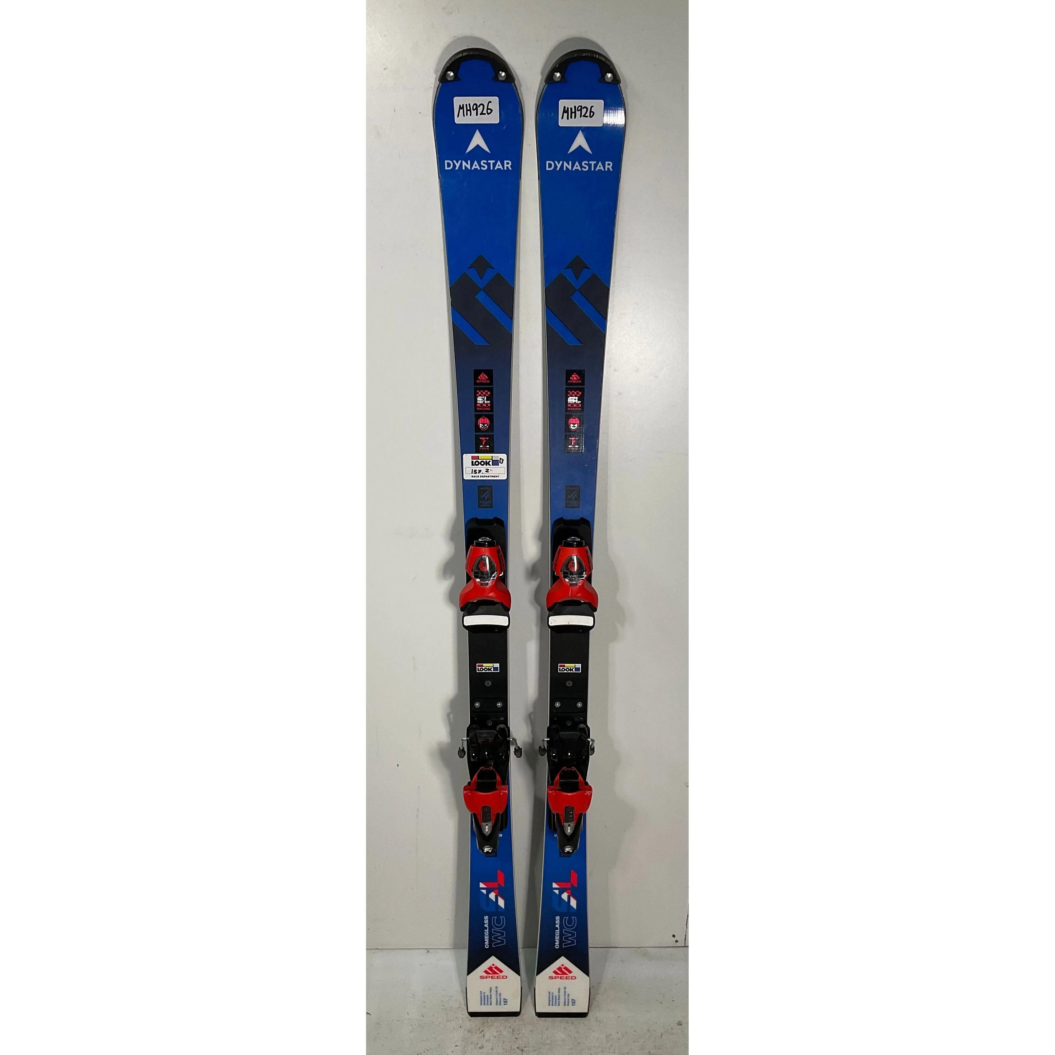 2025 Dynastar Speed Omeglass WC SL 157cm Skis w/ SPX15 Bindings