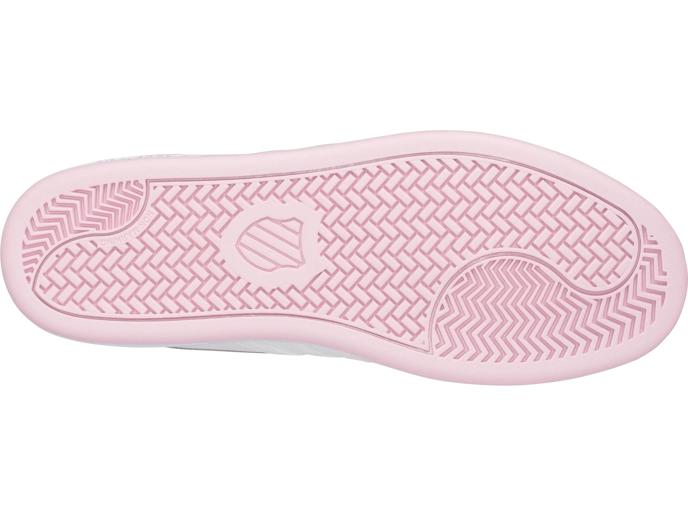 96154-168-M | COURT WINSTON | WHITE/SILVER/PARFAIT PINK/TAPE