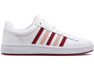 96154-938-M | COURT WINSTON | WHITE/PEACHY KEEN/BURGUNDY