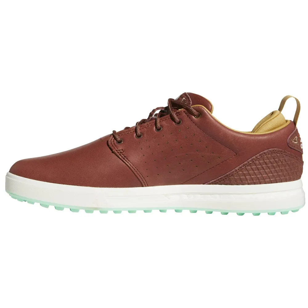 adidas Flopshot Spikeless Shoes - Tan Brown/Golden Beige/Pulmin