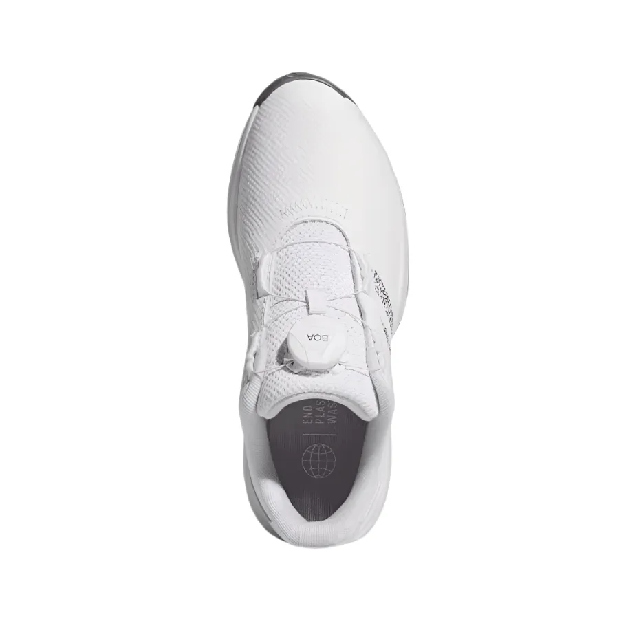 Adidas Junior's Codechaos 22 BOA Golf Shoes - White