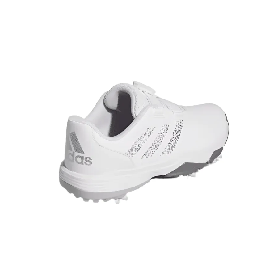 Adidas Junior's Codechaos 22 BOA Golf Shoes - White