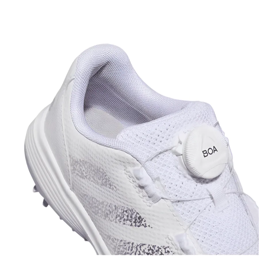 Adidas Junior's Codechaos 22 BOA Golf Shoes - White