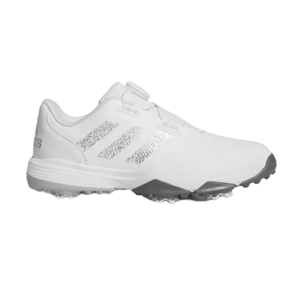 Adidas Junior's Codechaos 22 BOA Golf Shoes - White