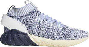 Adidas Tubular Doom Sock Primeknit 'Legend Ink' Sneakers, Blue