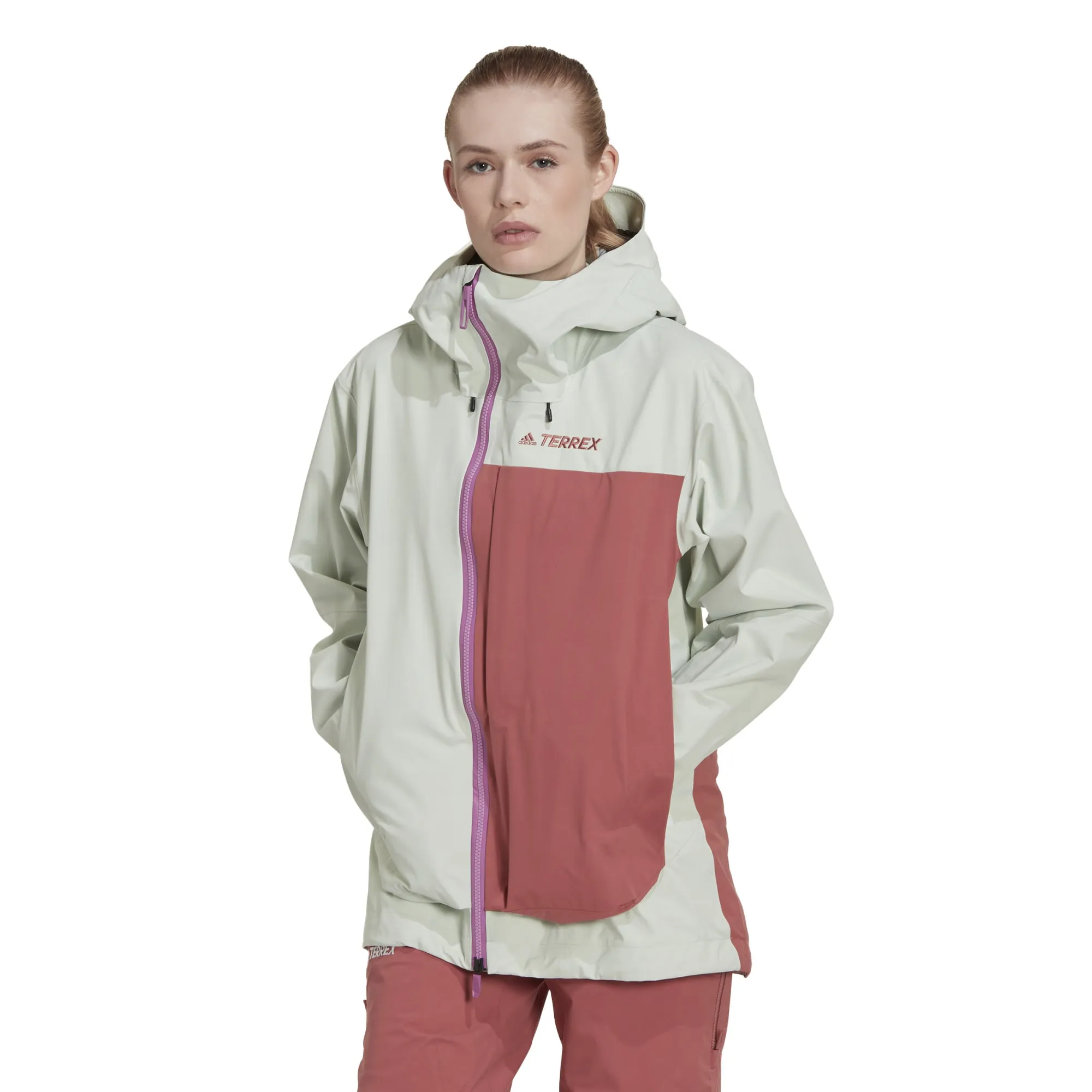 Adidas Women&#x27;s Terrex MYSHELTER 3-Layer GORE-TEX Snow Jacket Wonred/Lingrn | Buy Adidas Women&#x27;s Terrex MYSHELTER 3-Layer GORE-TEX Snow Jacket Wonred/Lingrn here | Outnorth