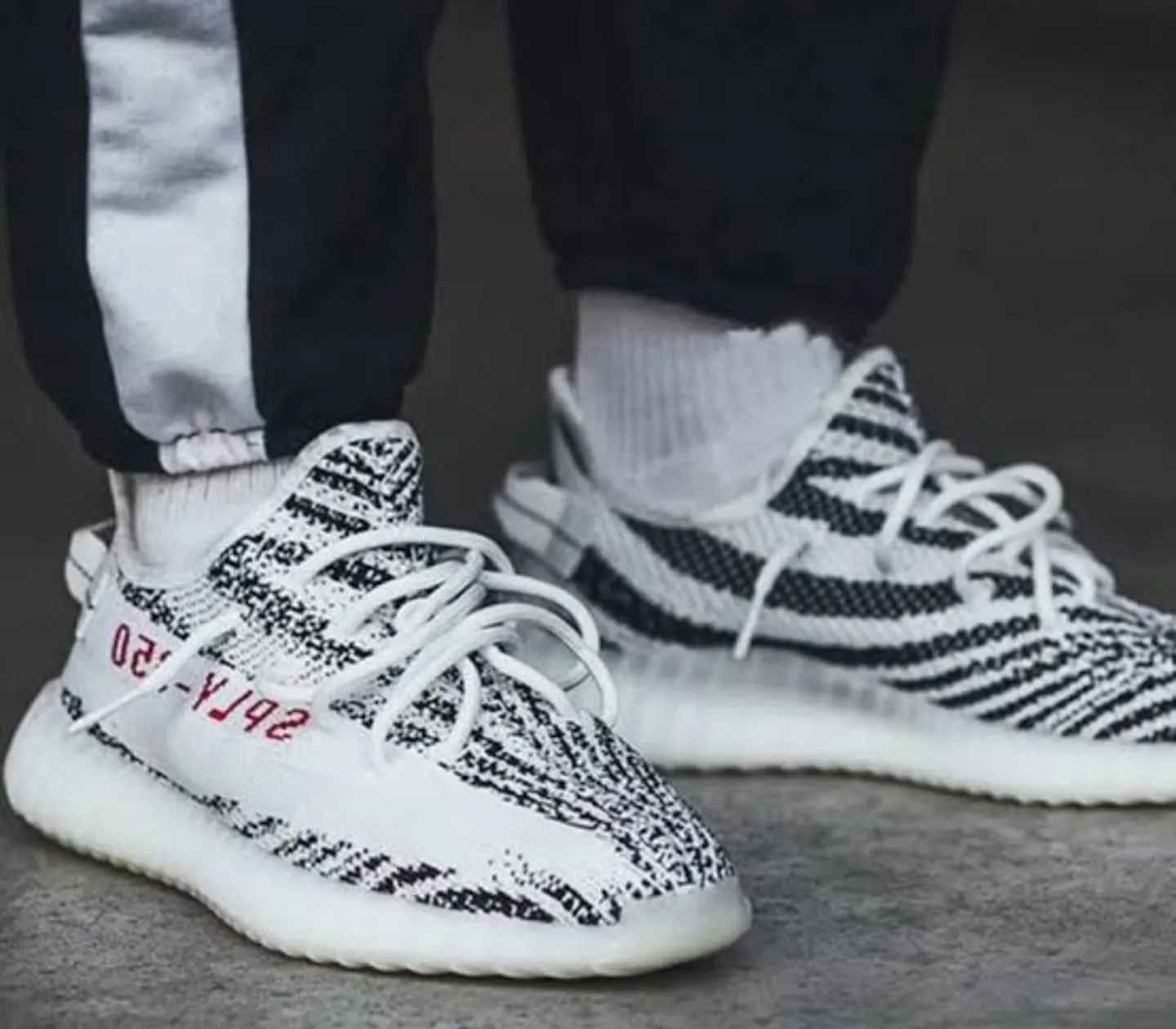 Adidas Yeezy 350 V2 Zebra adidas first copy shoes