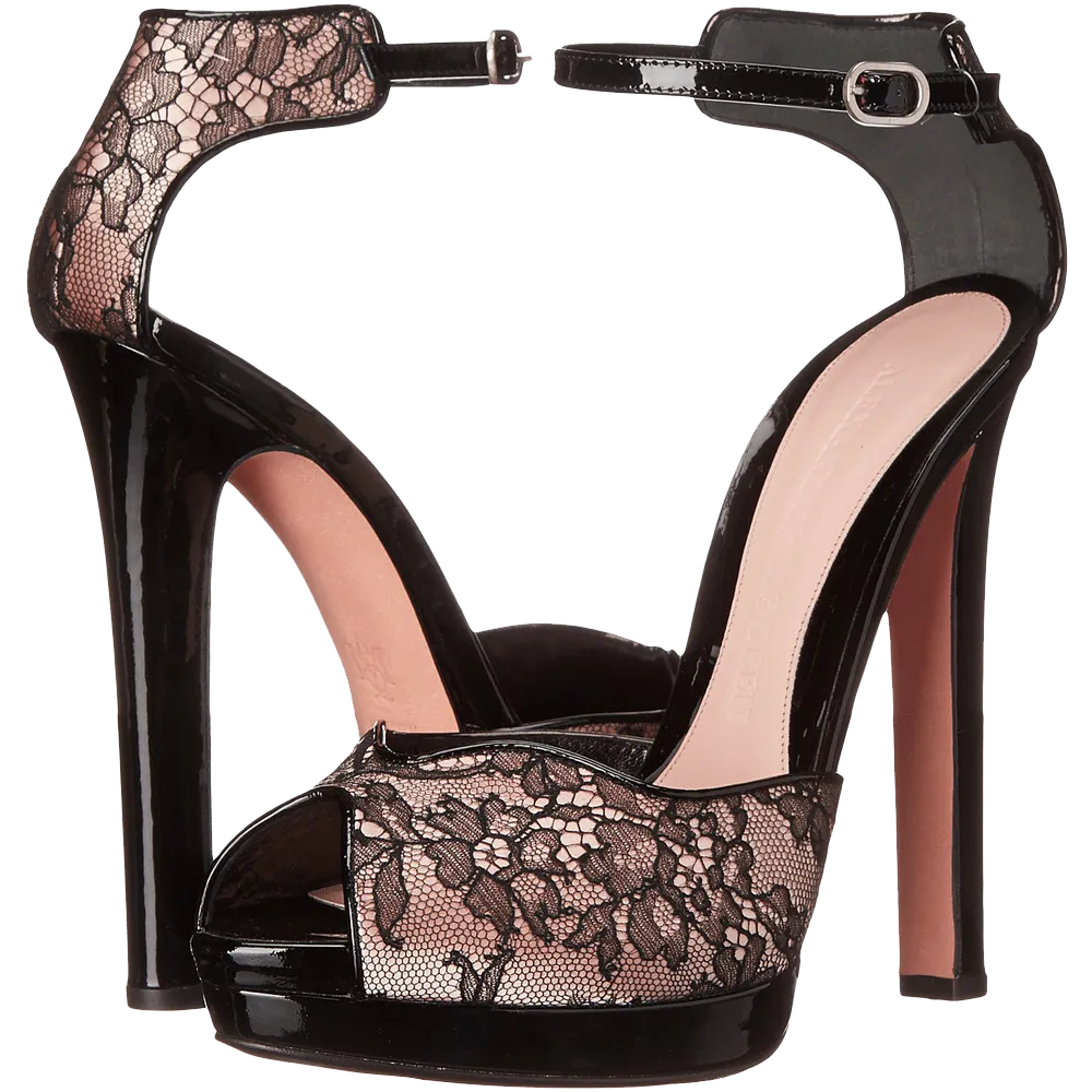 Alexander Mcqueen Sandal Tessu S.Cuoio