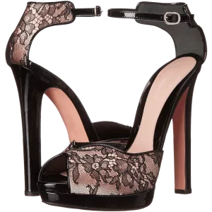 Alexander Mcqueen Sandal Tessu S.Cuoio