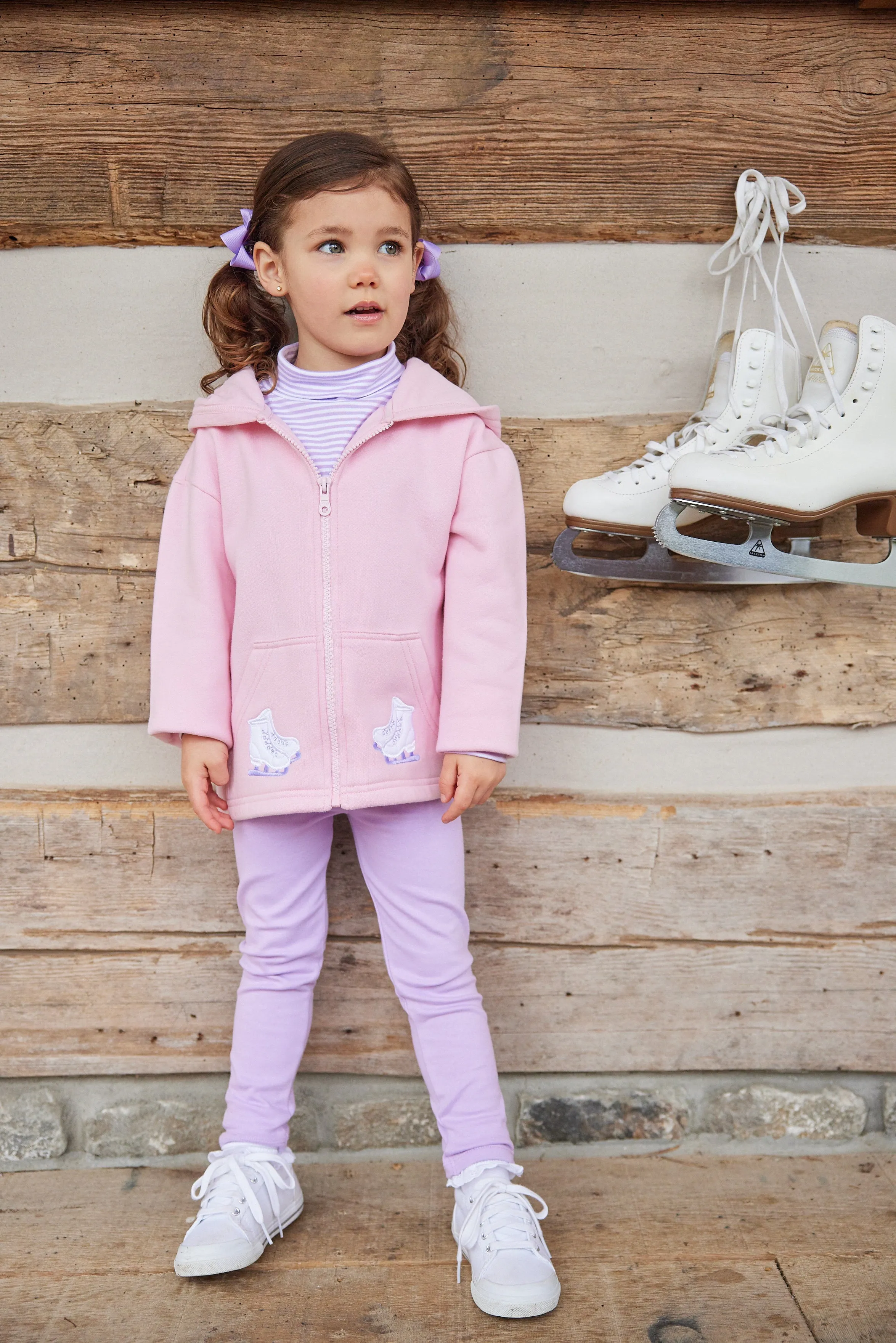 Applique Hoodie - Ice Skate