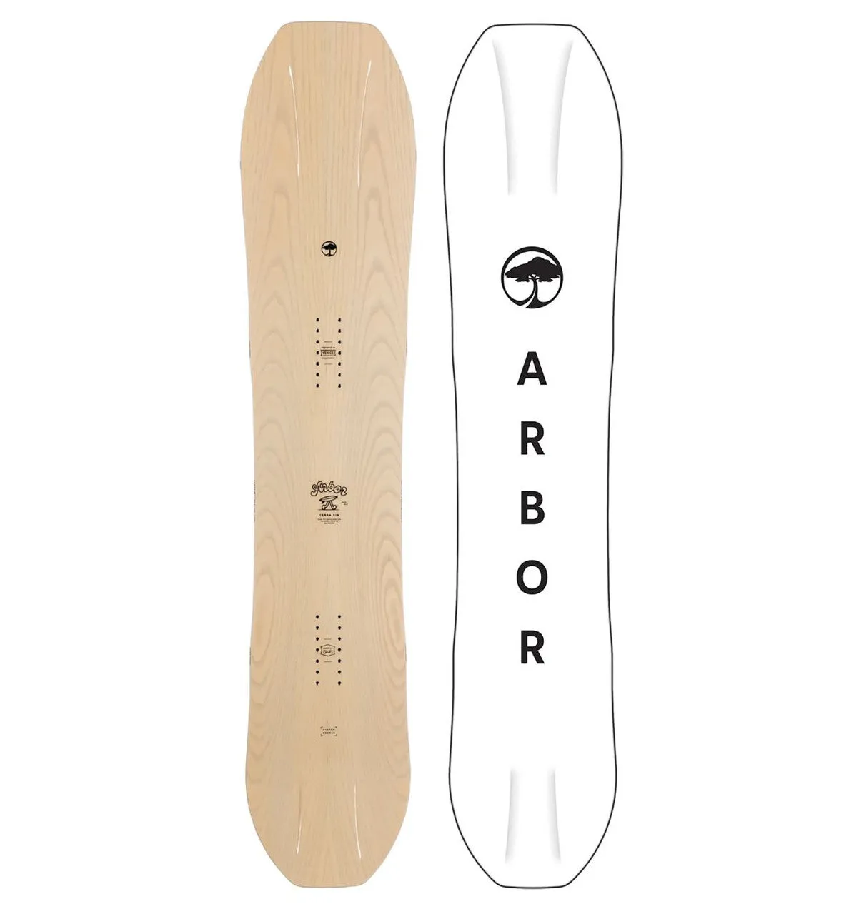 Arbor Terra Pin Rocker Snowboard 2024