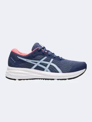 Asics Patriot 12 Women Running Shoes Navy/Sky