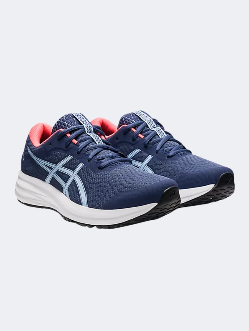 Asics Patriot 12 Women Running Shoes Navy/Sky