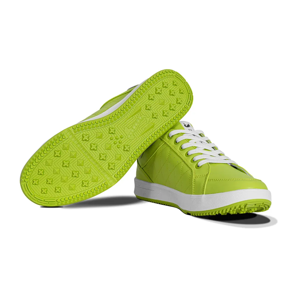 Ask Echo G2 Men's Professional Leather Golf Shoes / Green