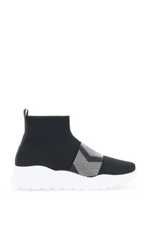 Bally Contrast Sole Sock Sneakers