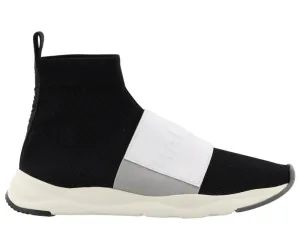 Balmain Mesh Knit Sock Runner Sneakers