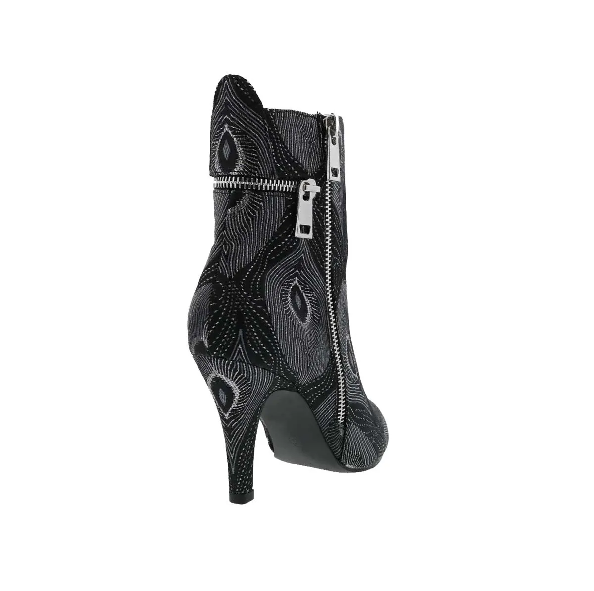 Bellini Claudette Women Dressy Ankle Boot In Black Silver Combo