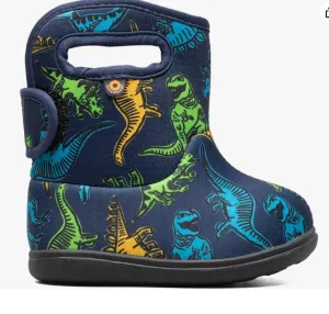 Bogs- Baby Bogs  Navy Dinosaur Boots