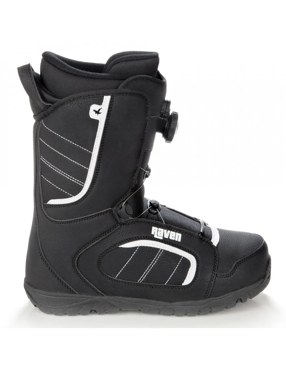 Boots de Snow Neuves Raven Target Atop Boa 2021 Taille de 23.5 à 31 Mondopoint