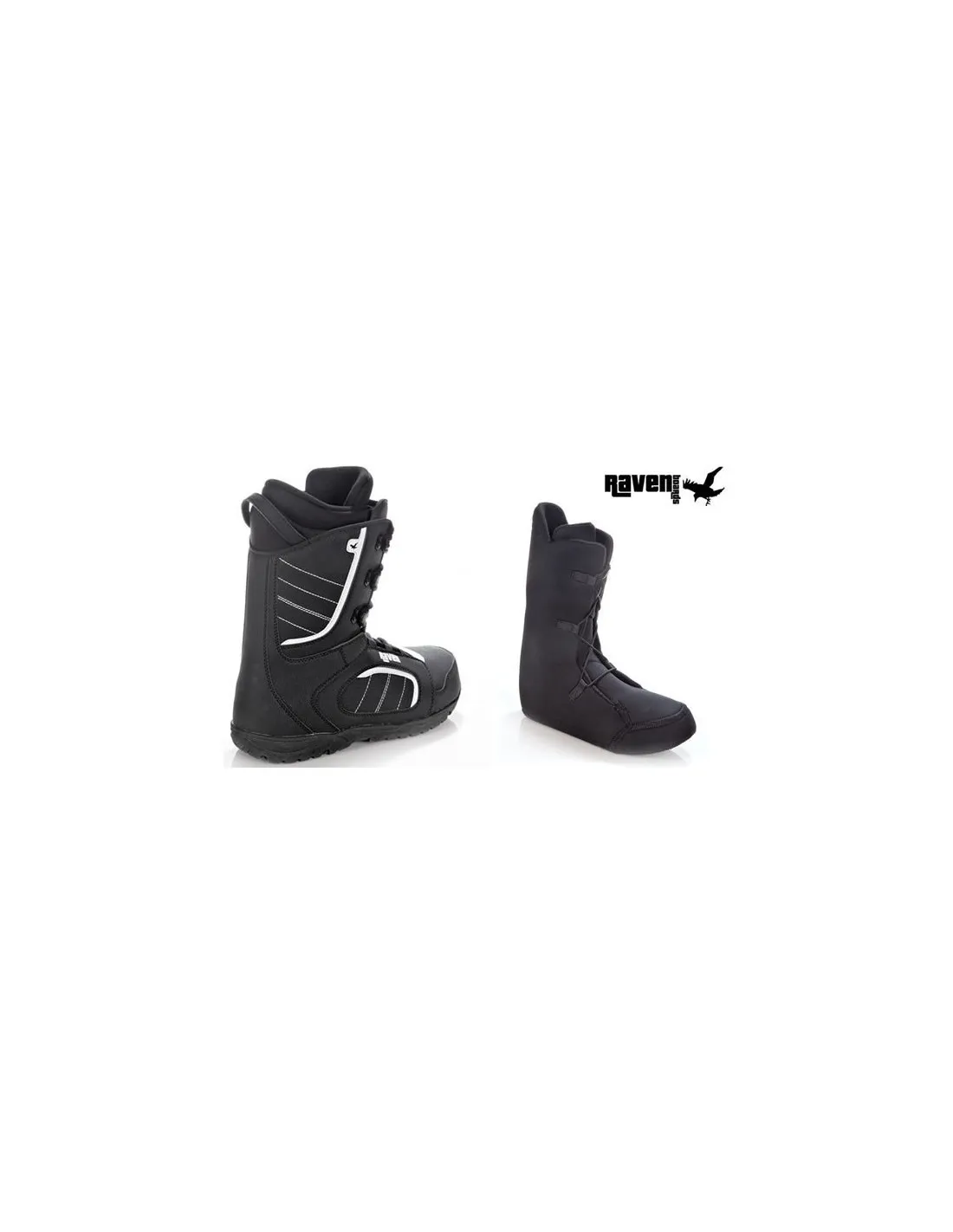 Boots de Snow Neuves Raven Target Lacet 2021 Taille de 23.5 à 31 Mondopoint