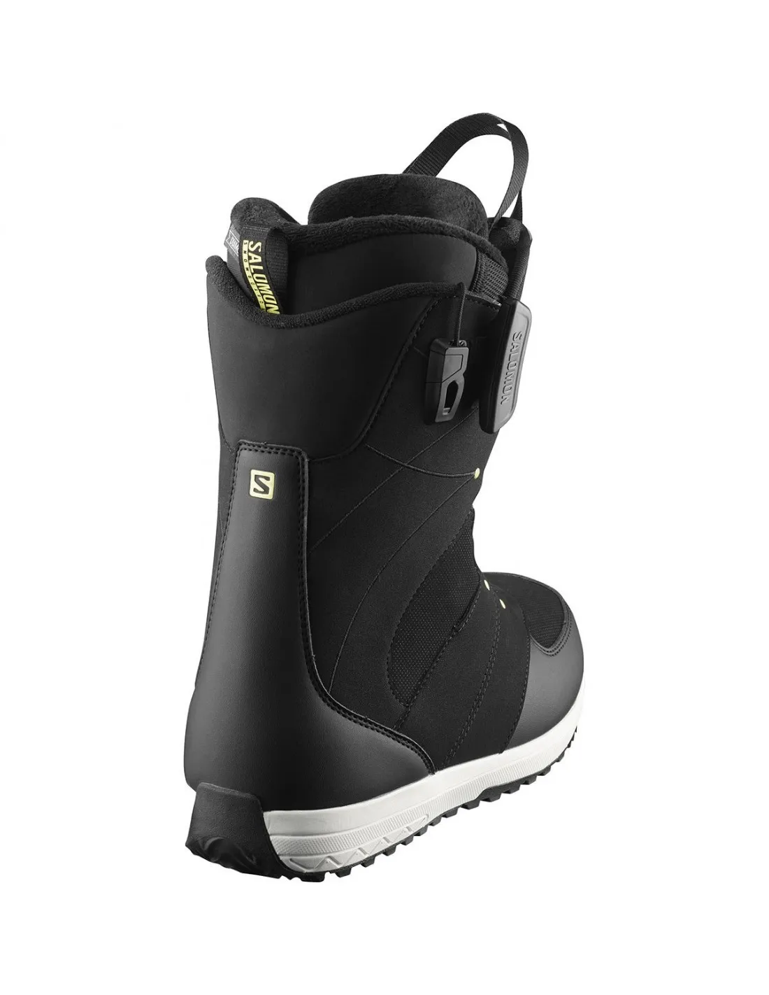 Boots de Snow Neuves Salomon Ivy Black / Lime 2021