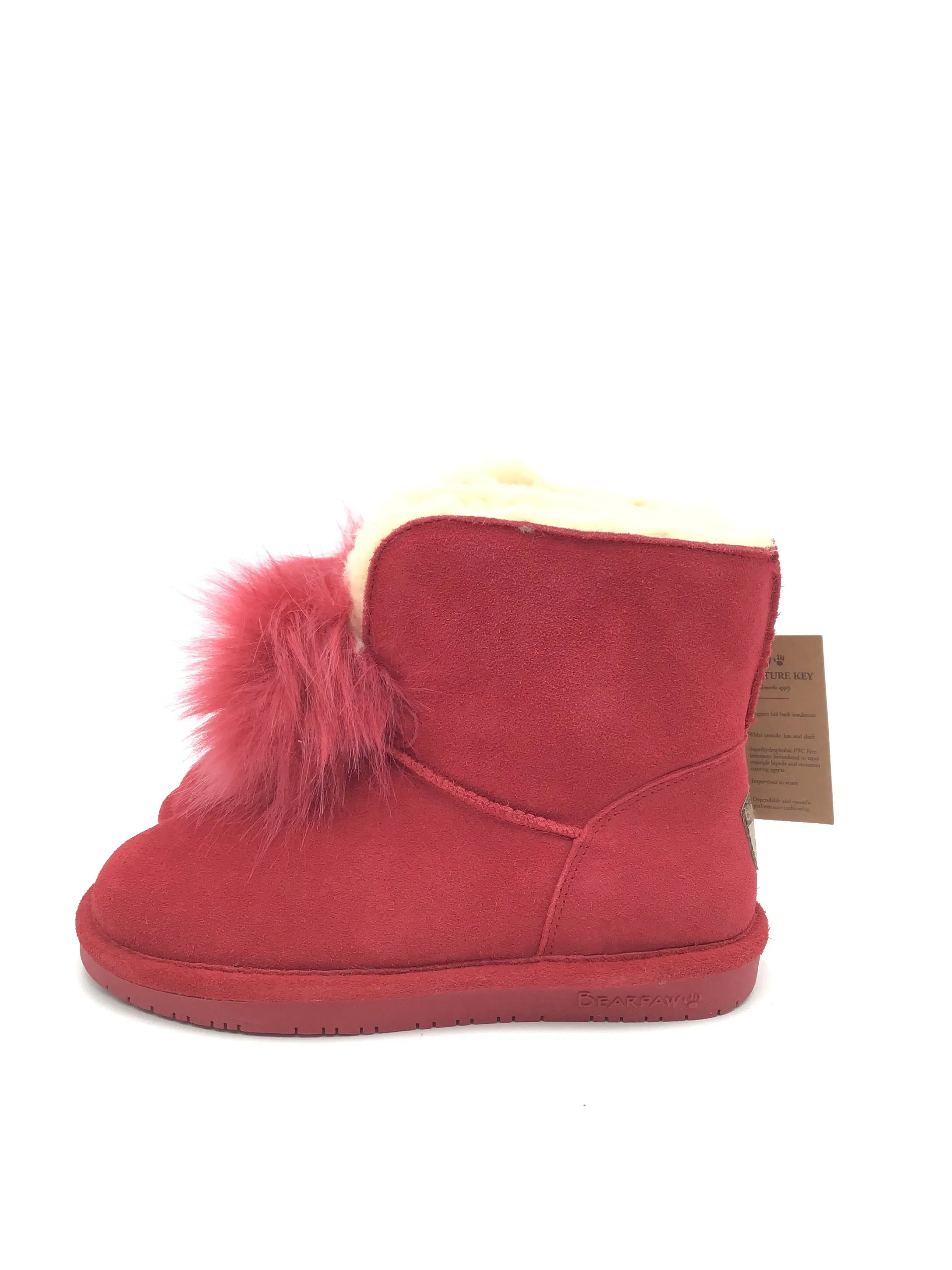 Boots Snow By Bearpaw In Red, Size: 8