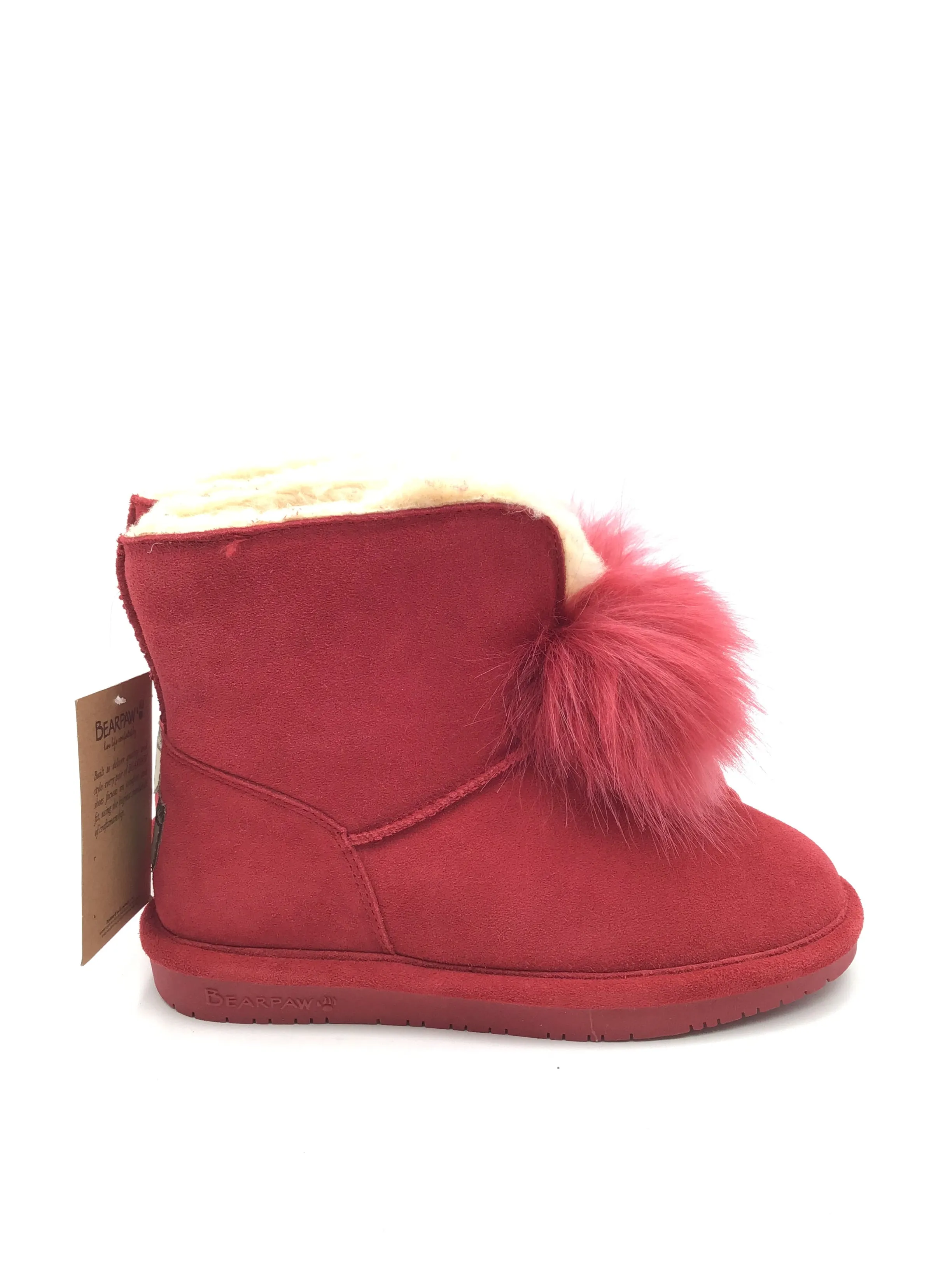 Boots Snow By Bearpaw In Red, Size: 8