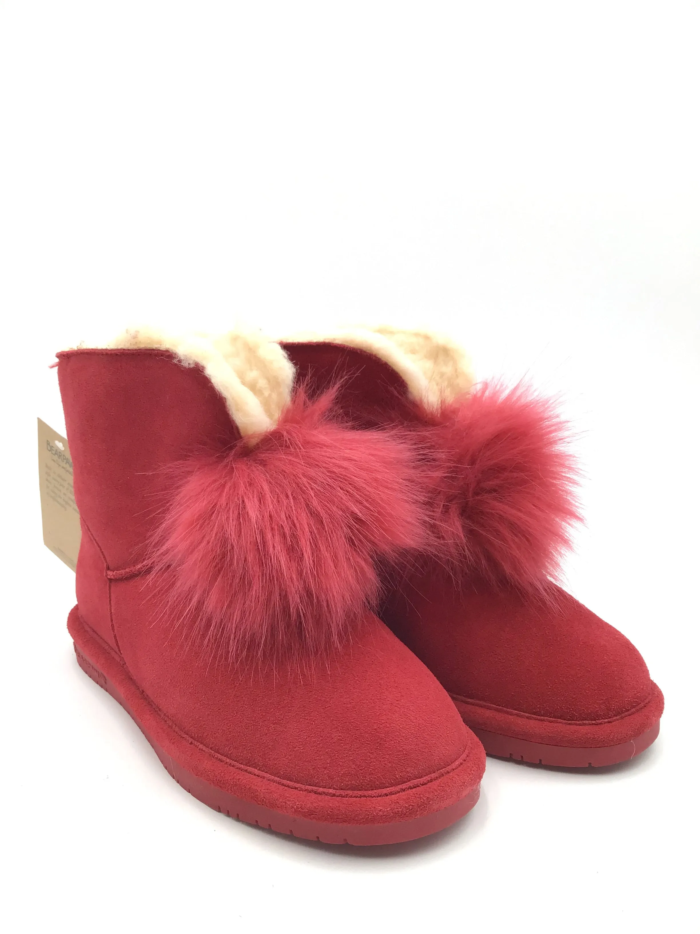 Boots Snow By Bearpaw In Red, Size: 8