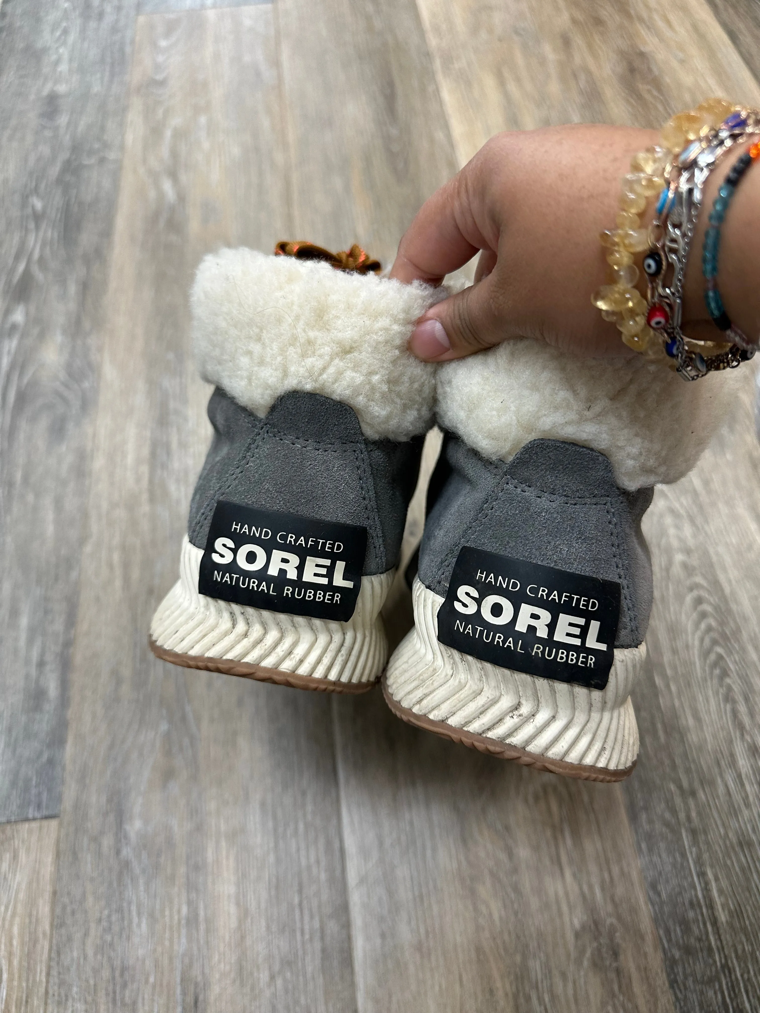 Boots Snow By Sorel In Grey, Size: 9.5