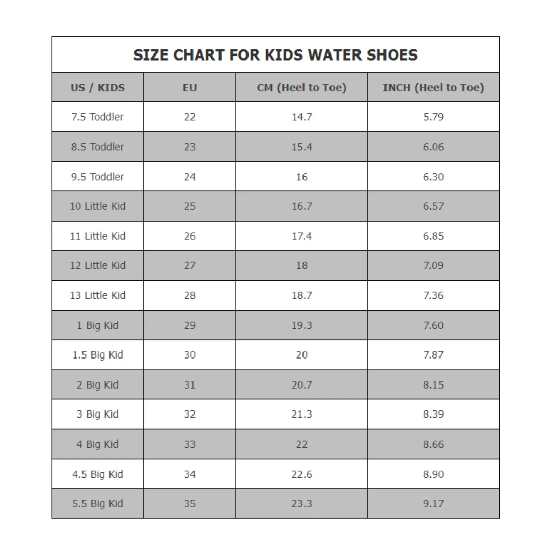 Breathing Double Buckles Water Shoes For Kids