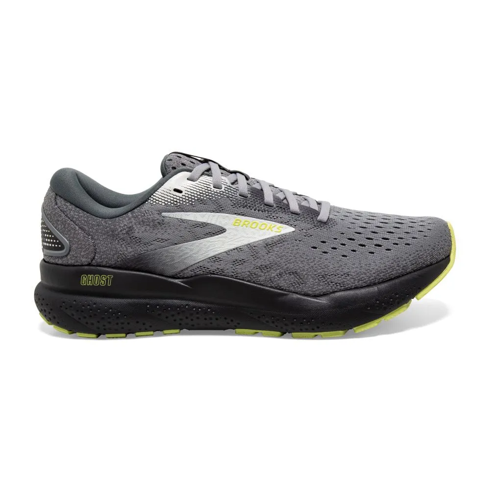 'Brooks' Men's Ghost 16 - Primer / Grey / Lime