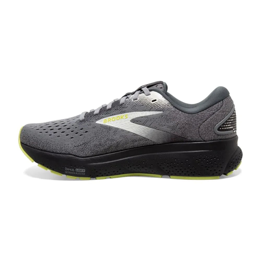 'Brooks' Men's Ghost 16 - Primer / Grey / Lime