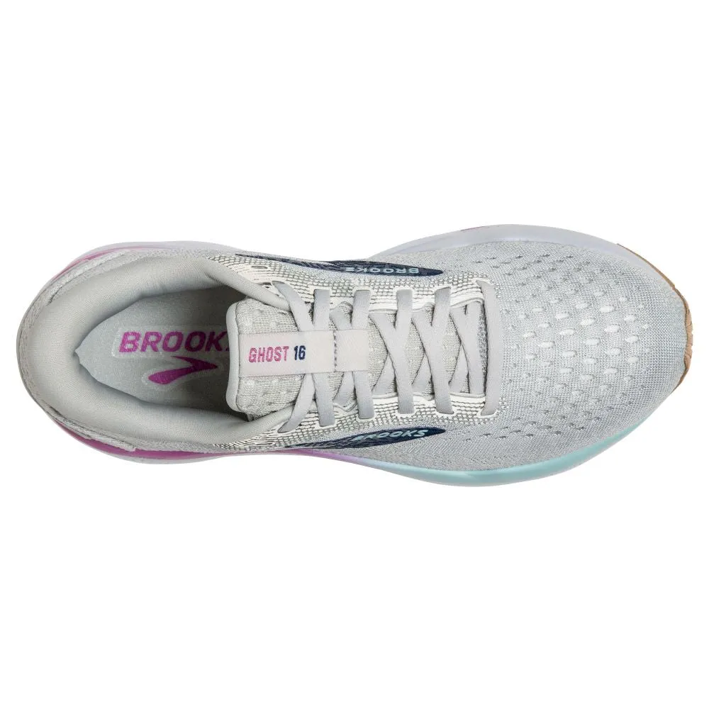 'Brooks' Women's Ghost 16 - White / Grey / Estate Blue