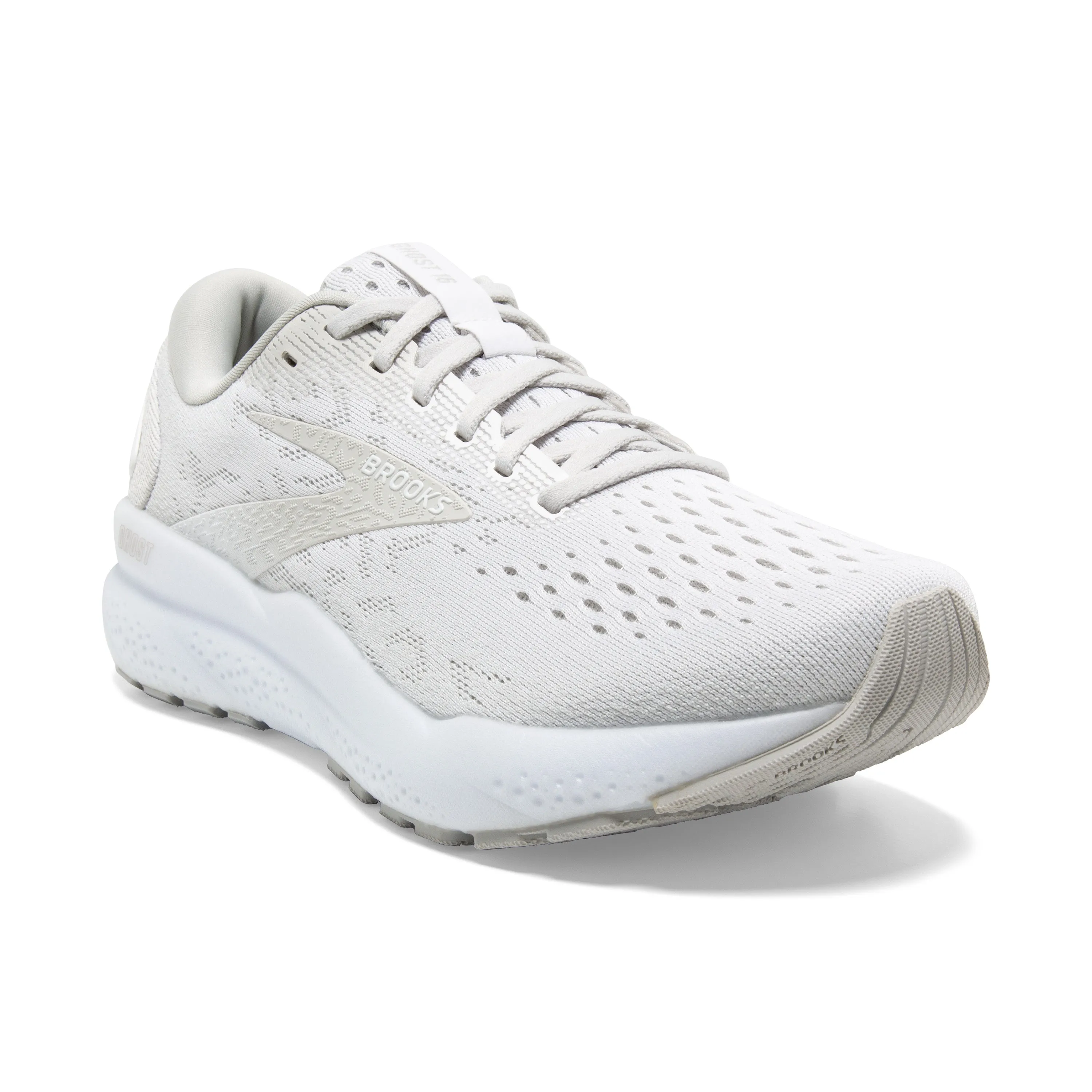 'Brooks' Women's Ghost 16 - White / White / Grey