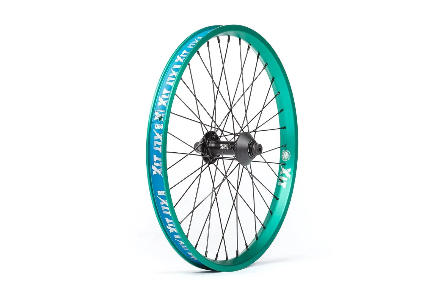 BSD BMX XLT Front Street Wheel - Teal