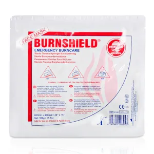 Burnshield Face Mask, 24" x 16" (60 cm x 40 cm)