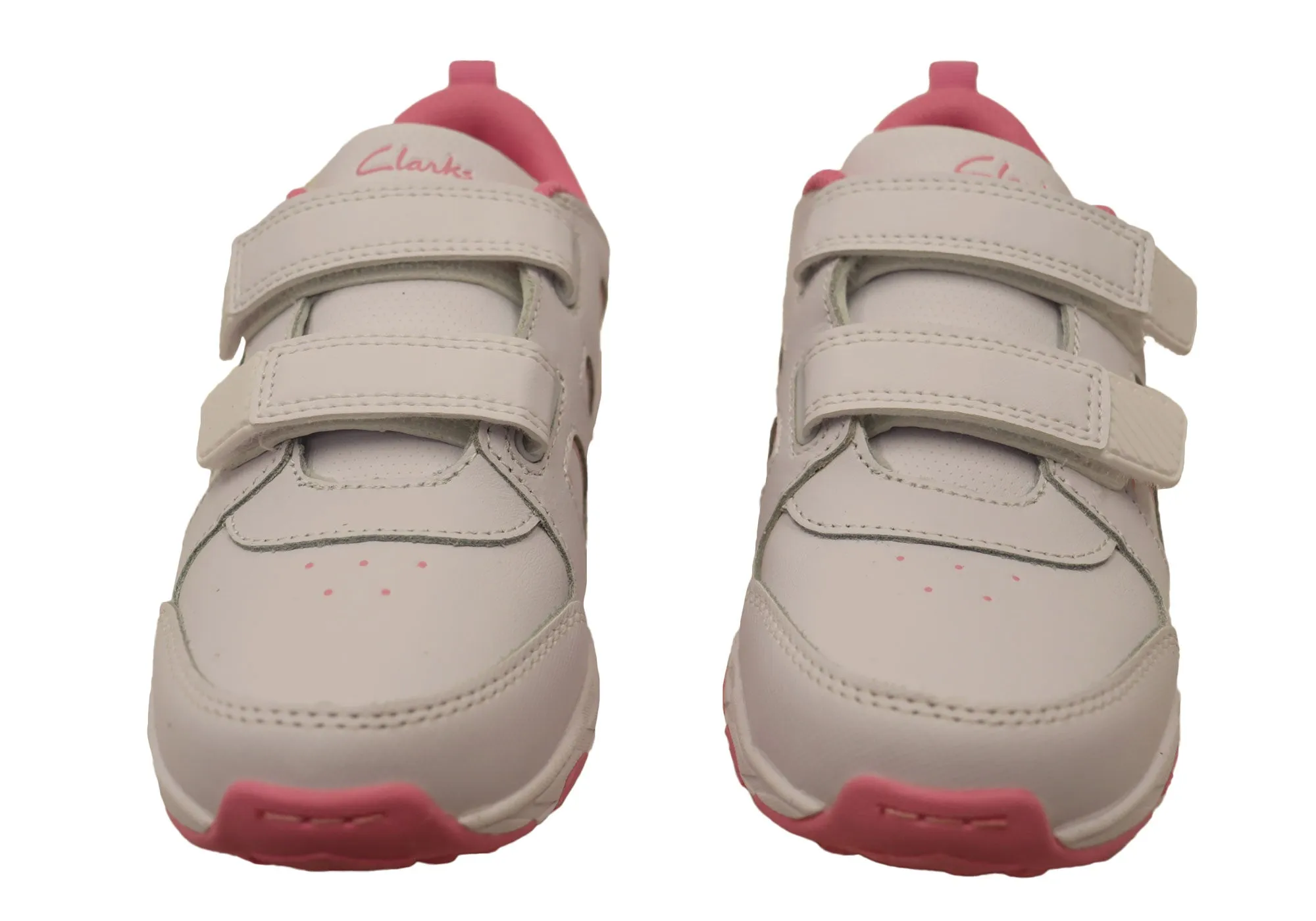 Clarks Noah Kids Comfortable Adjustable Strap Shoes