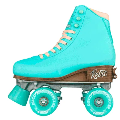 Crazy Retro Roller Teal - Kids Adjustable