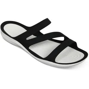 Crocs Womens Swiftwater Iconic Comfort Water Friendly Slide Sandals