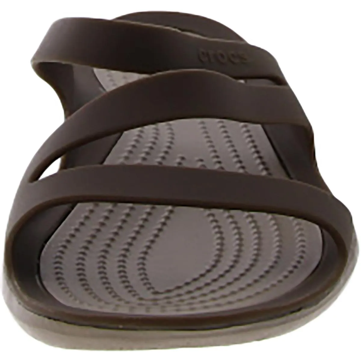 Crocs Womens Swiftwater Iconic Comfort Water Friendly Slide Sandals