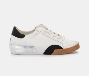 Dolce Vita Zina Sneakers White Black Leather