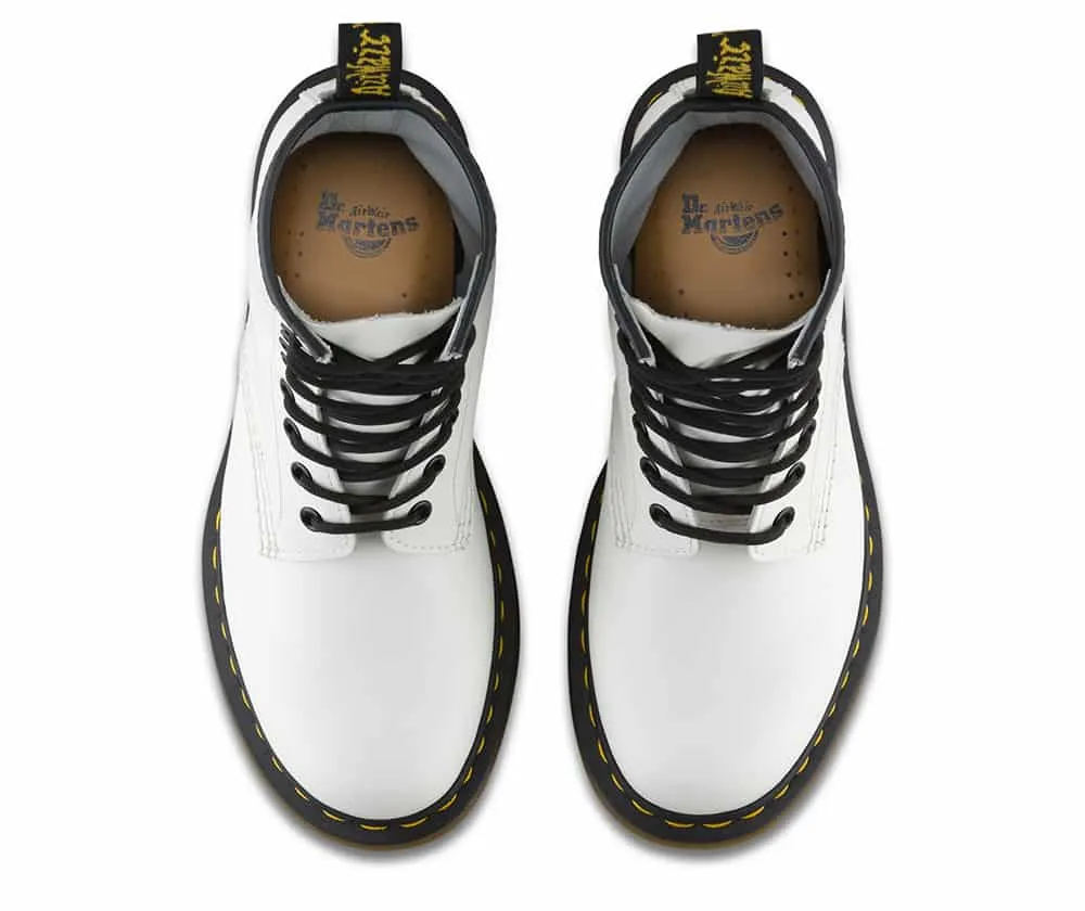 Dr. Martens 1460 White Smooth 8-Eye Boot