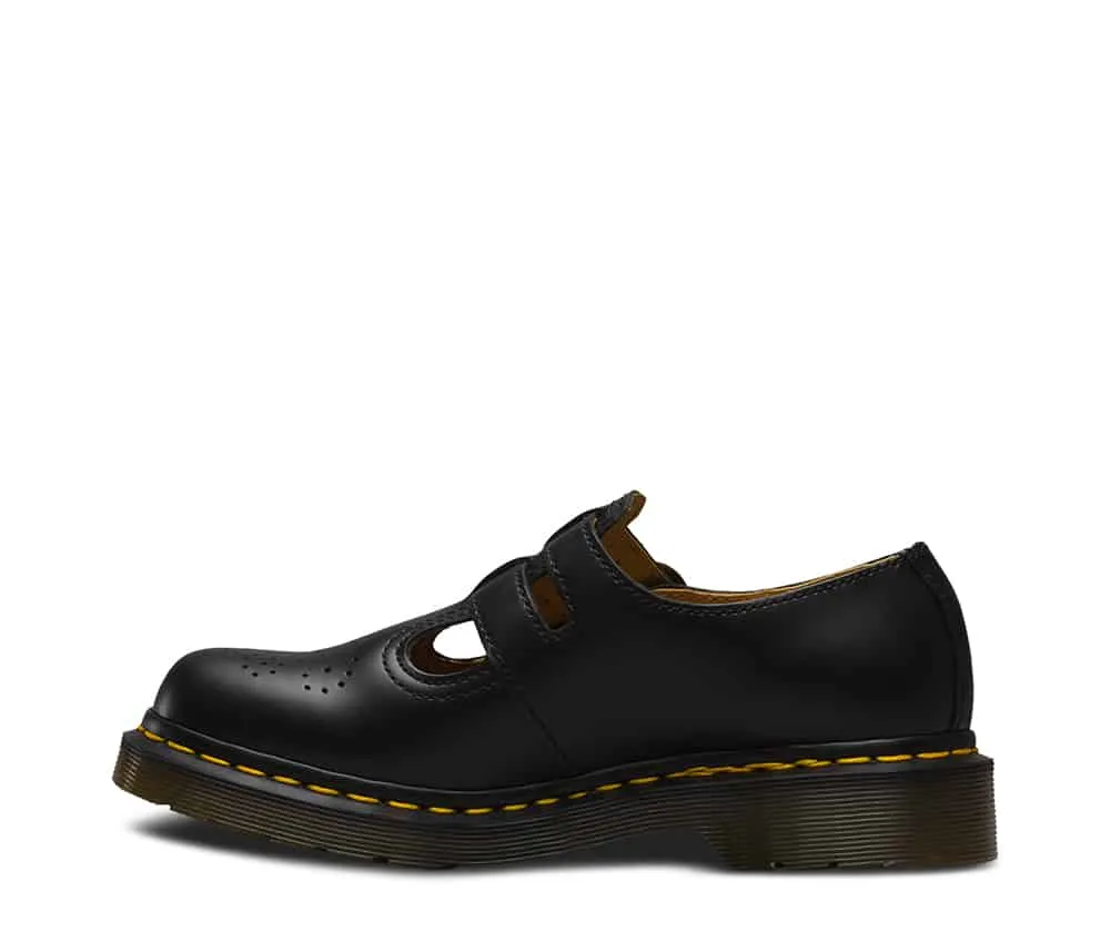 Dr. Martens 8065 Black Smooth Platform Mary Jane