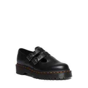 Dr. Martens 8065 II Black Smooth Platform Mary Jane